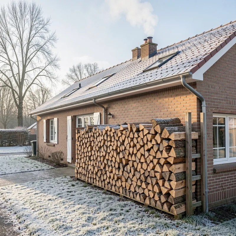 Combien de stere de bois pour chauffer une maison : calcul